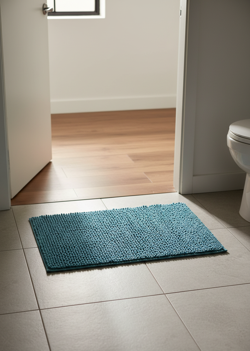 Aura Bath Mat - Turquoise