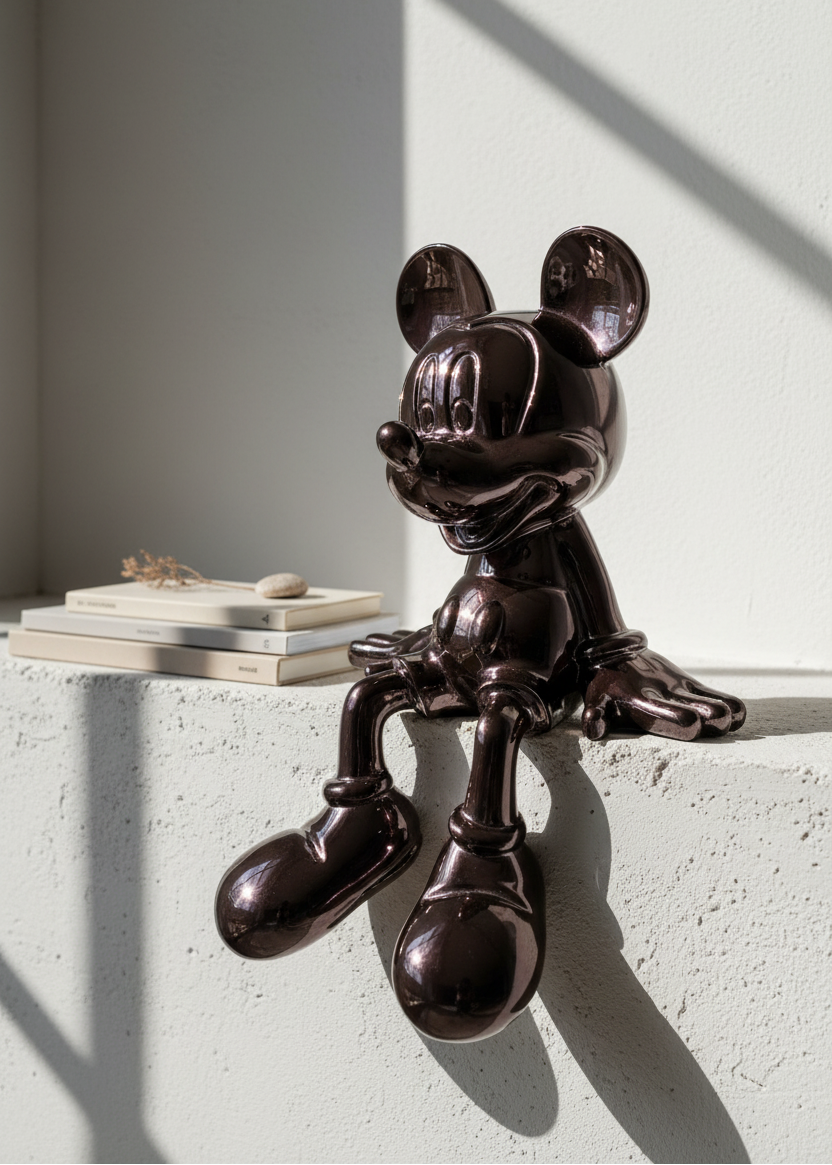 Obsidian Micky Mouse - Medium