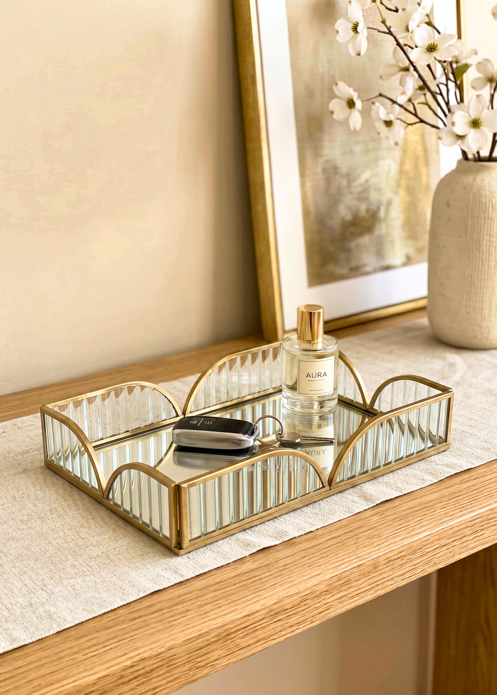 Milan Fluted Tray