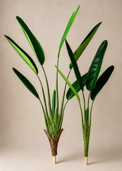 Artificial Slim Travellers Palm Plant - 3 Feet