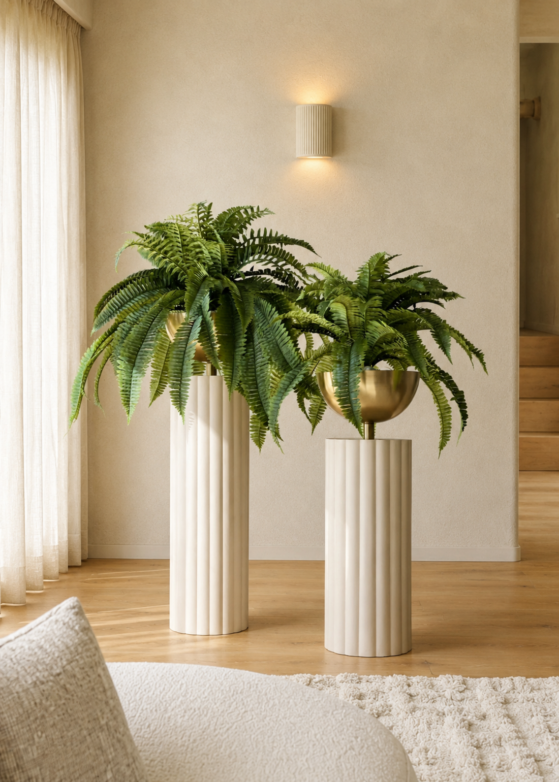 Artificial Grove Fern Plant - 2.5 Feet
