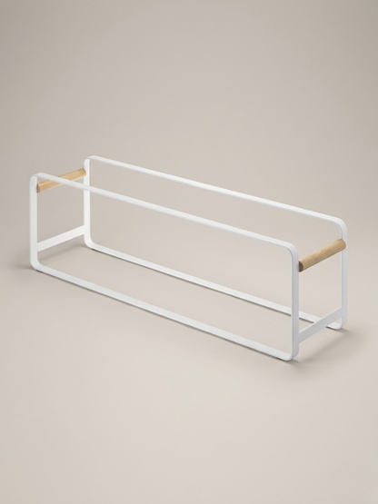 Stackable Shoe Rack - White
