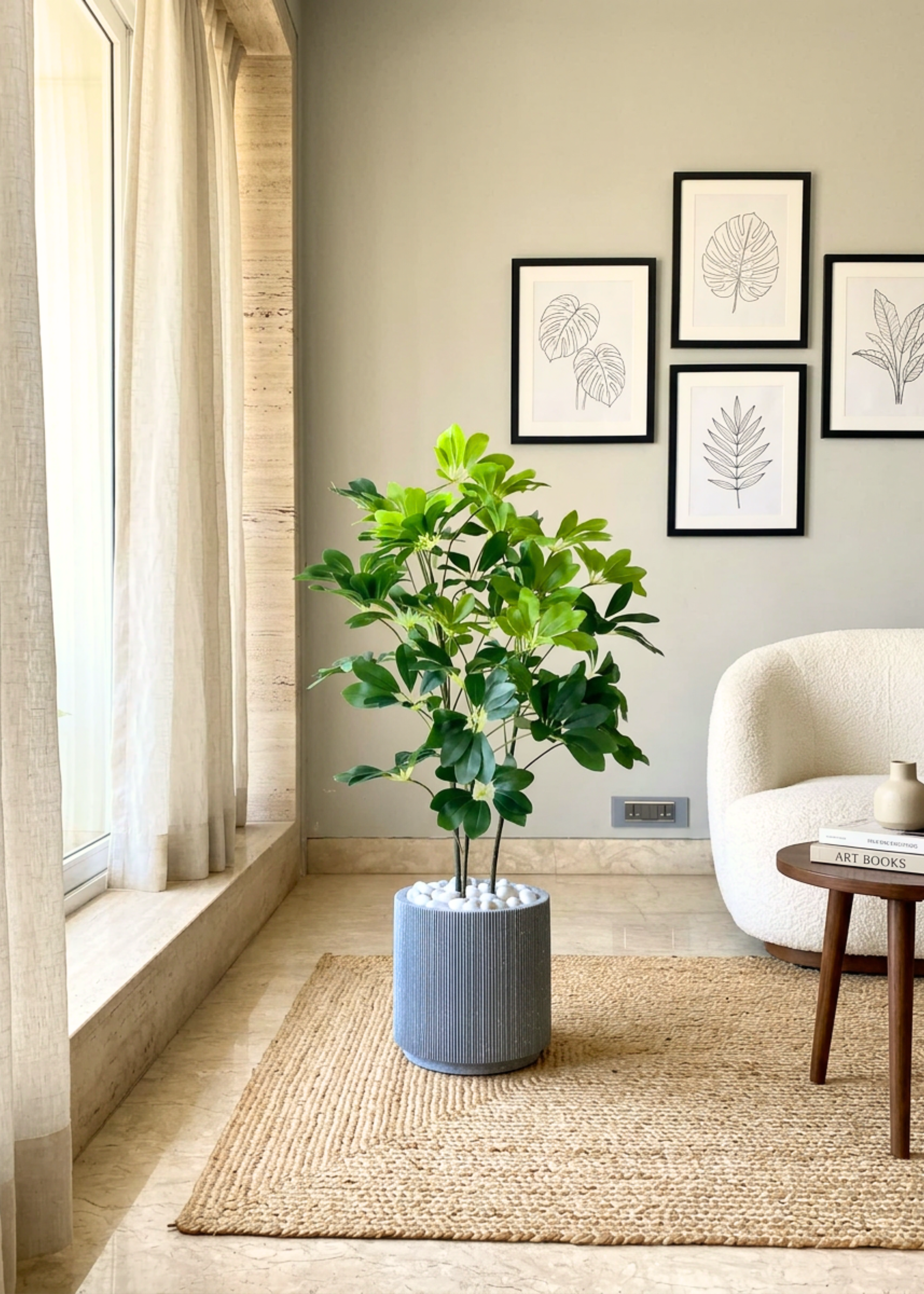 Panorama Fluted Planters