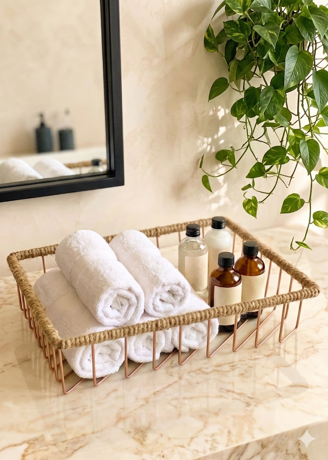 Sochi Basket - Rose Gold