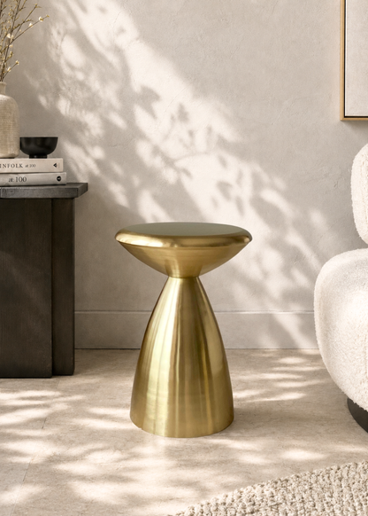 Monet Gold Side Table