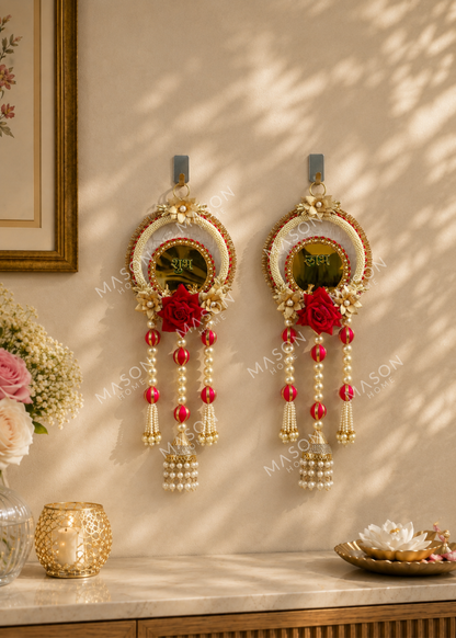 Festive Vibrant Floral Latkan 