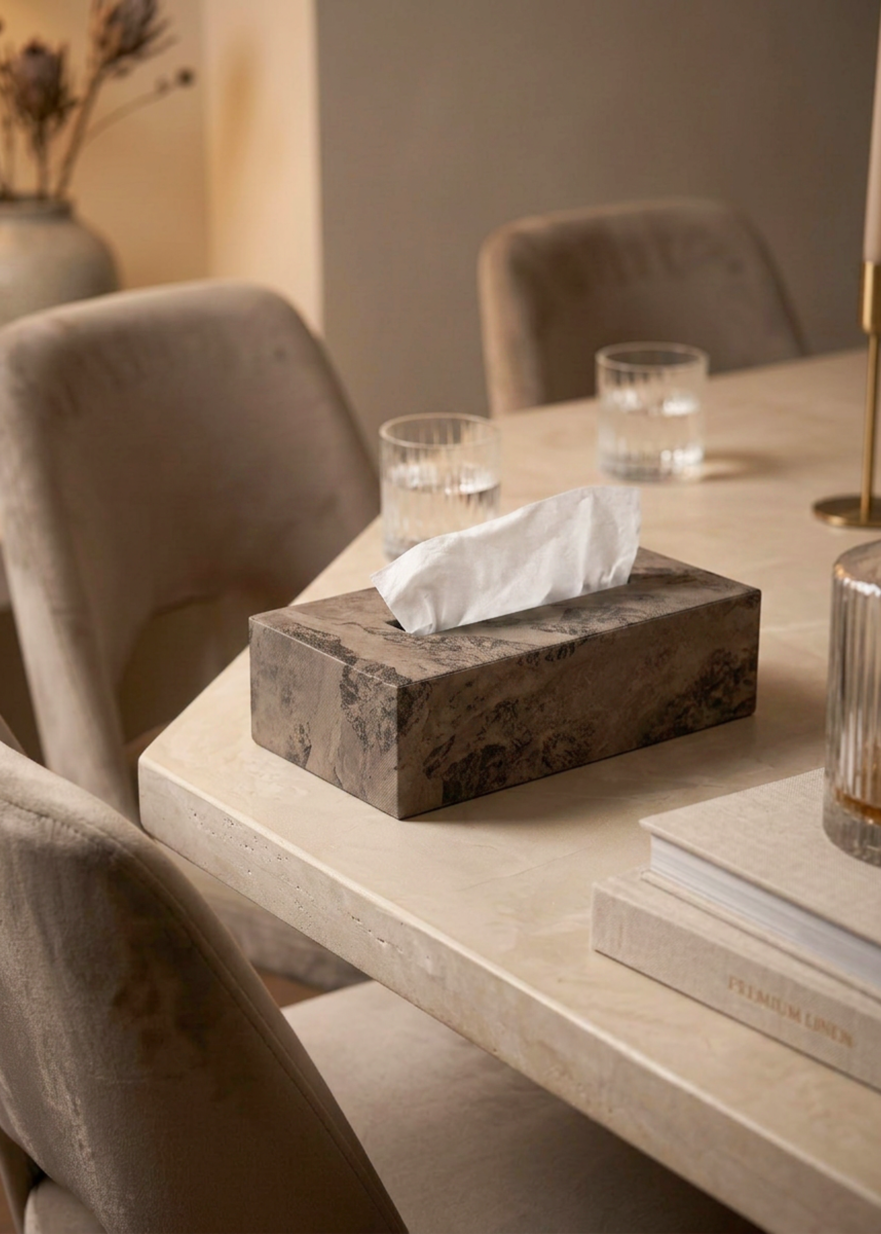Indo Mocha Tissue Box