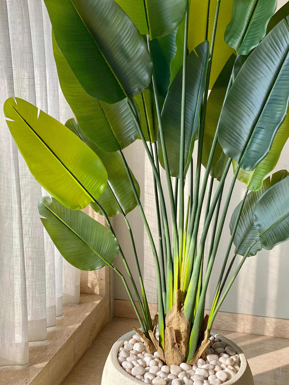 Artificial Coastal Palm Plant - 7 Feet