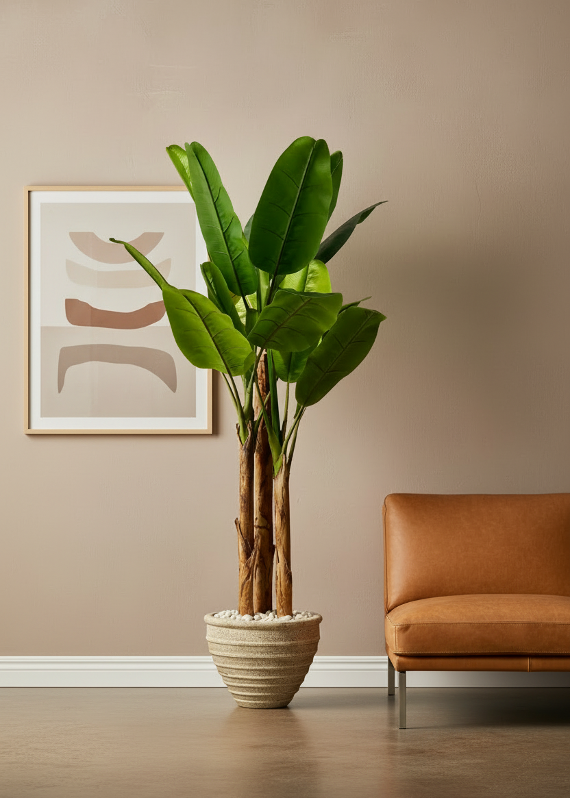 Artificial Giant Banana Plant - 8 Feet