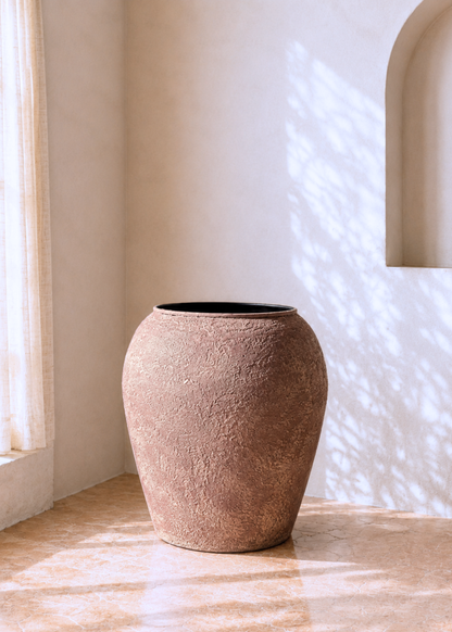 Mesa Planters - Rustic Brown