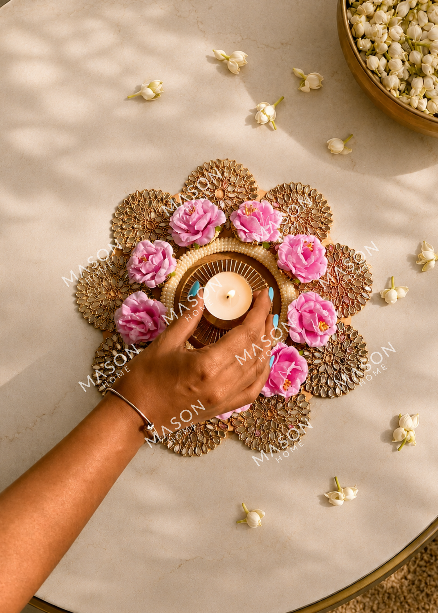 Blush Festive Light Diyas