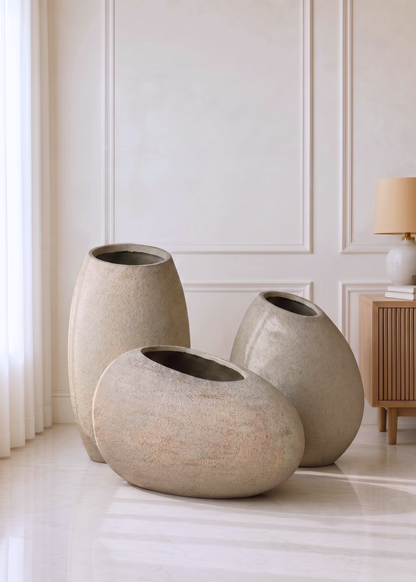 Acropolis Planter - Raw Terracotta