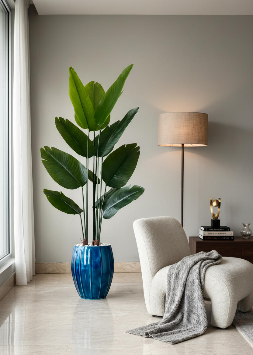 Ikaigai Planter - Indigo Blue