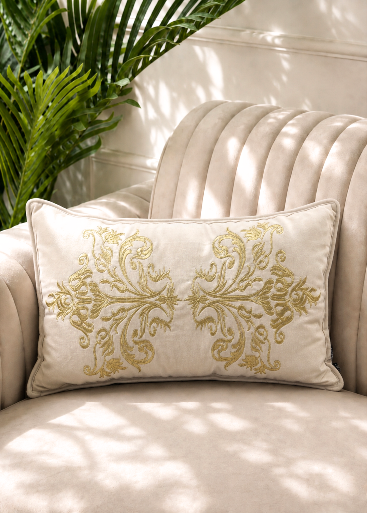 Imperial Gold Cushion Cover