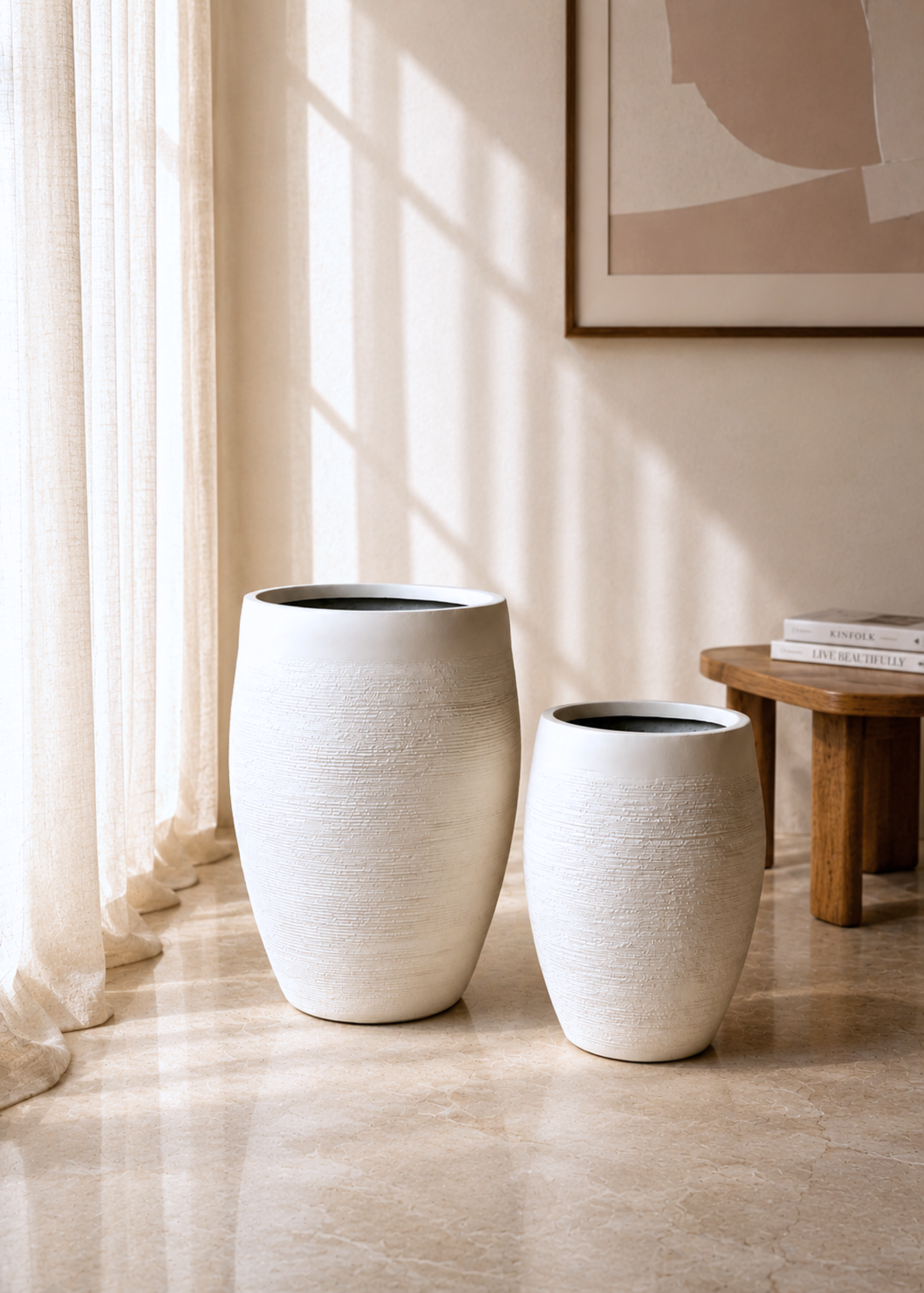 Meadow Planter Ivory