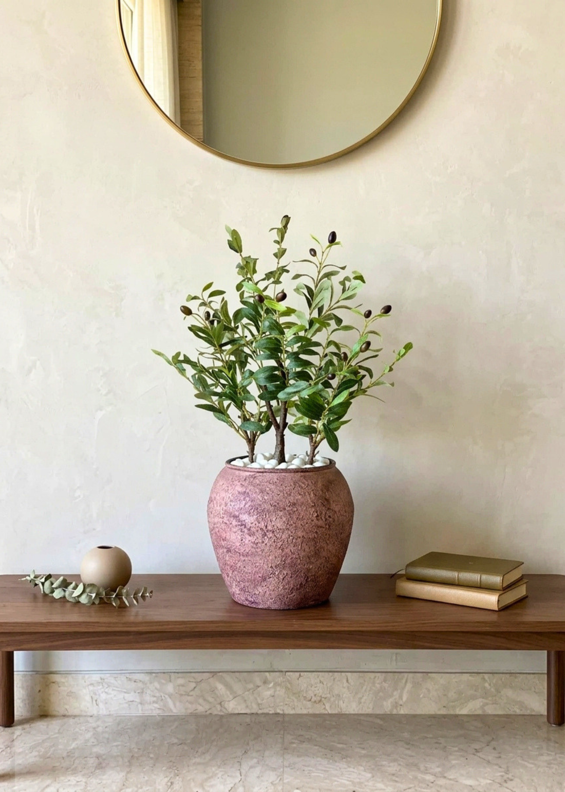 Artificial Olive Bonsai - 2 Feet