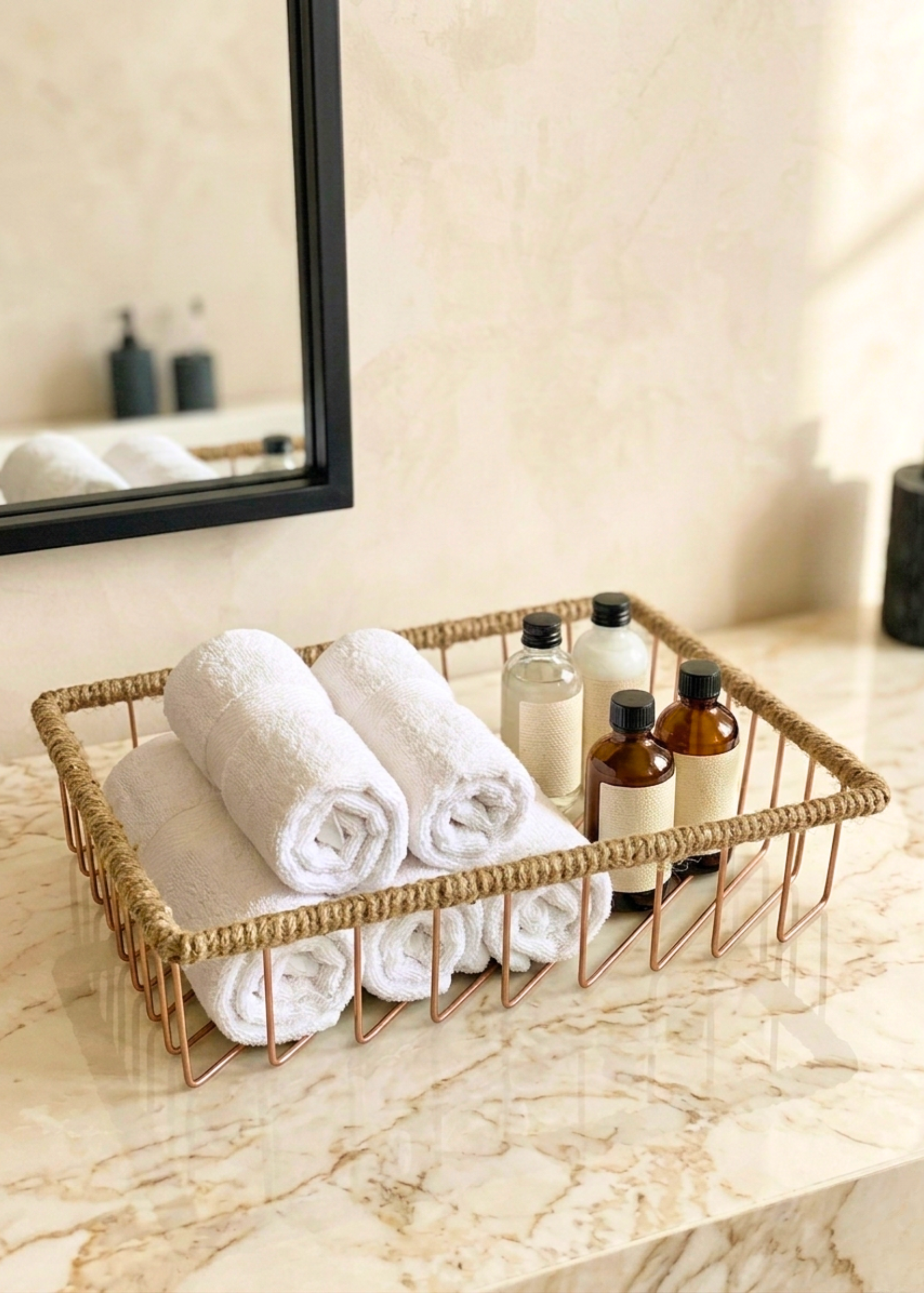 Sochi Basket - Rose Gold