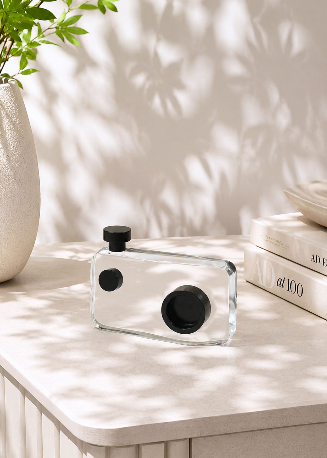 Crystal Camera Artefact - Black (Small)