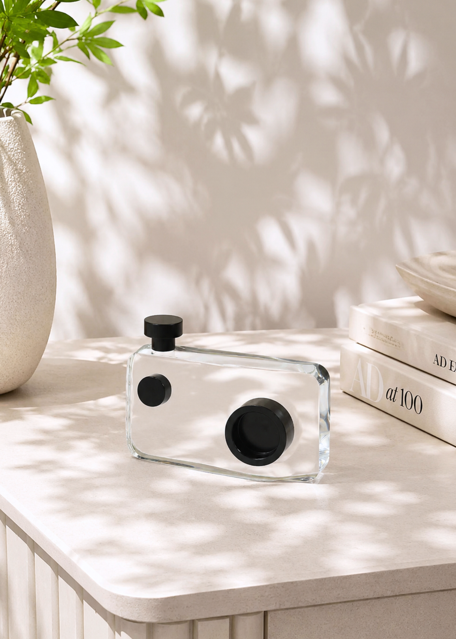 Crystal Camera Artefact - Black (Small)