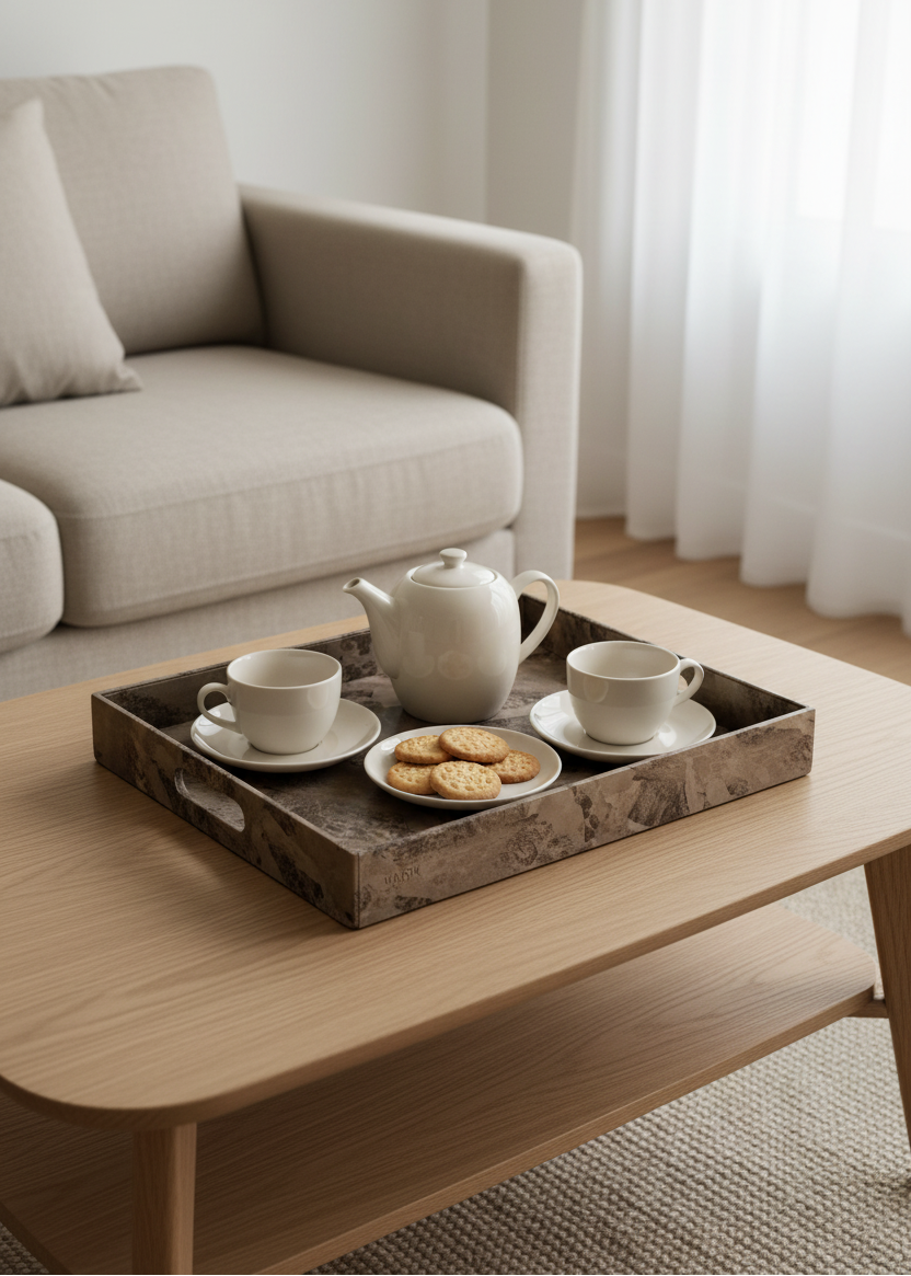 Indo Mocha Serving Tray