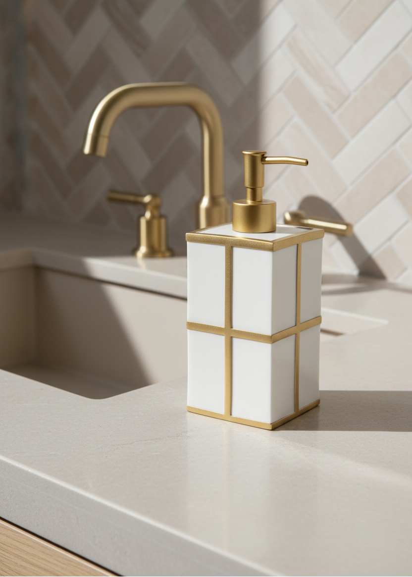 Axia Bathroom Dispenser - Ivory