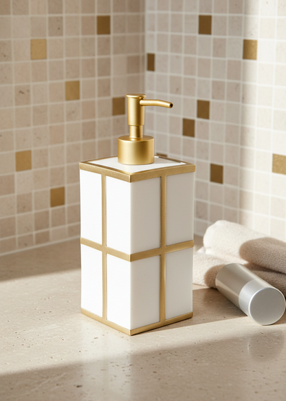 Axia Bathroom Set - Ivory (Set of 4)