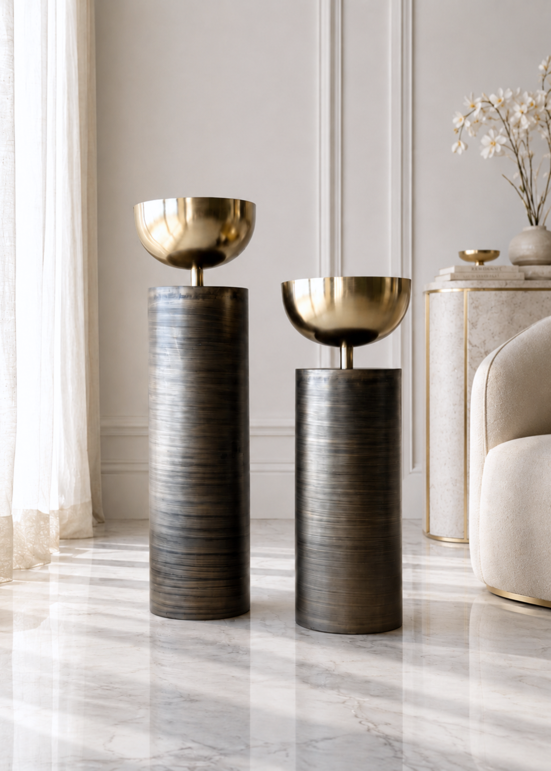 Sabi Planters - Antique Brown