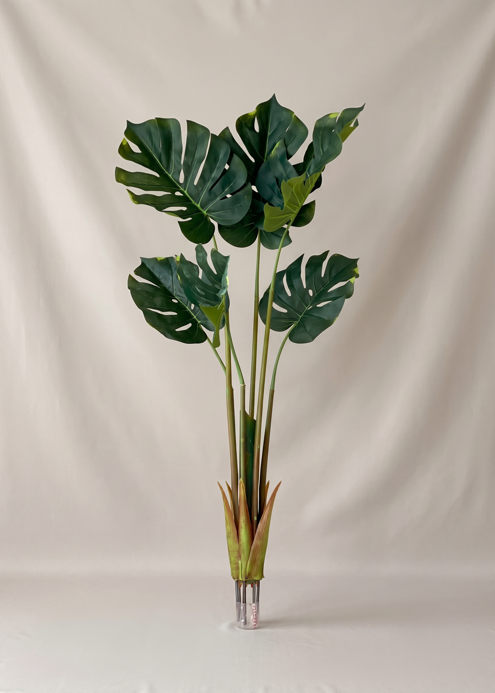 Artificial Evergreen Monstera Plant - 3.5 Feet