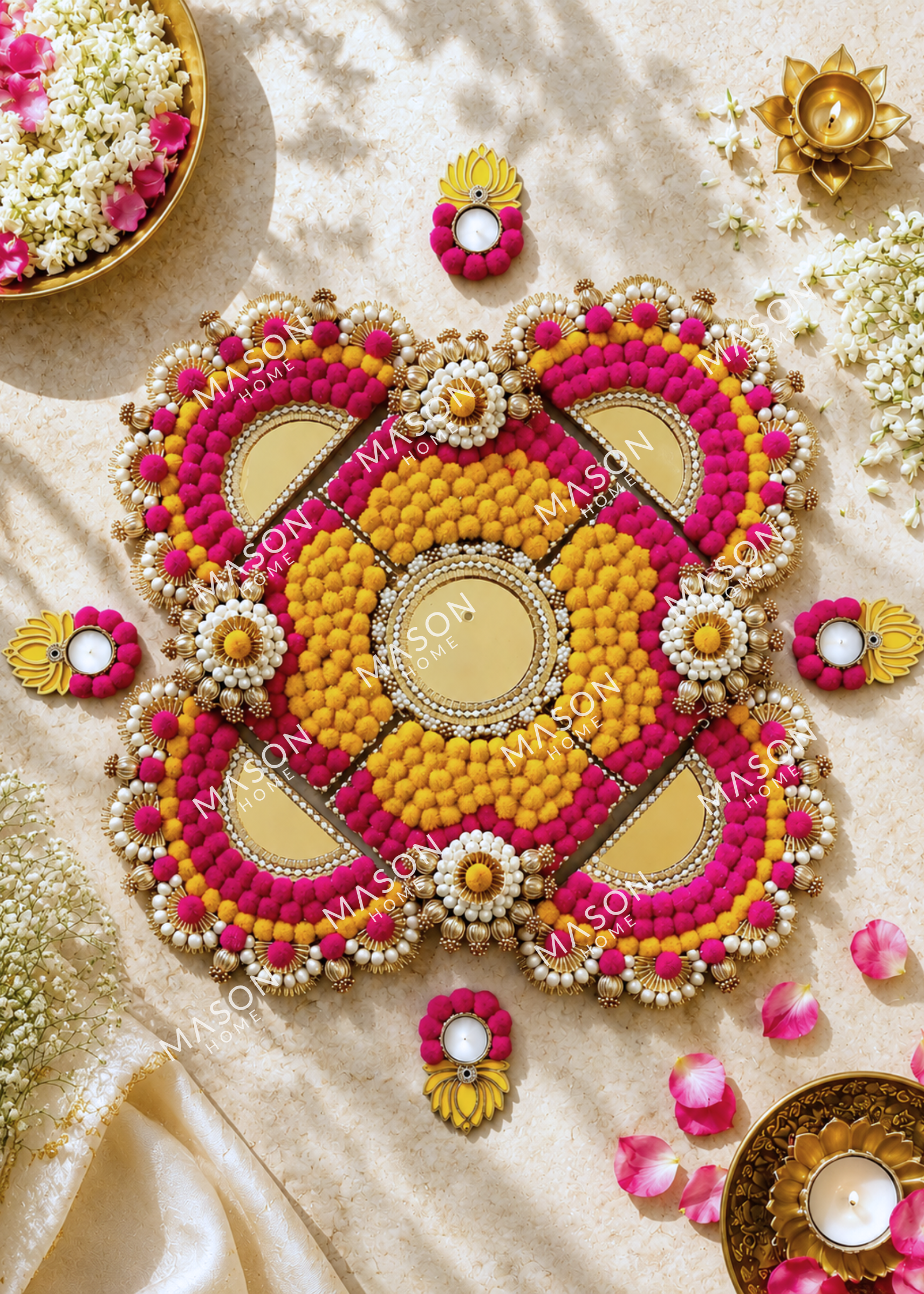 Festive Saanjh Rangoli