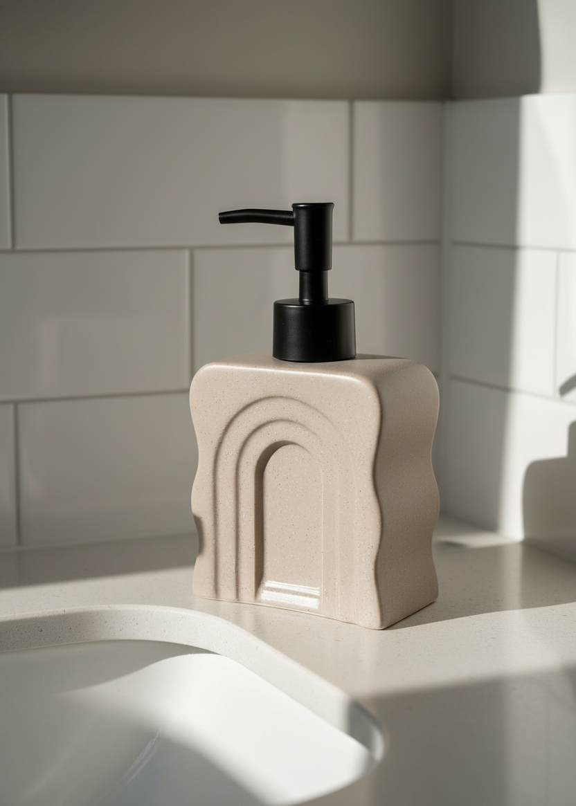 Arch Stone Dispenser - Grey