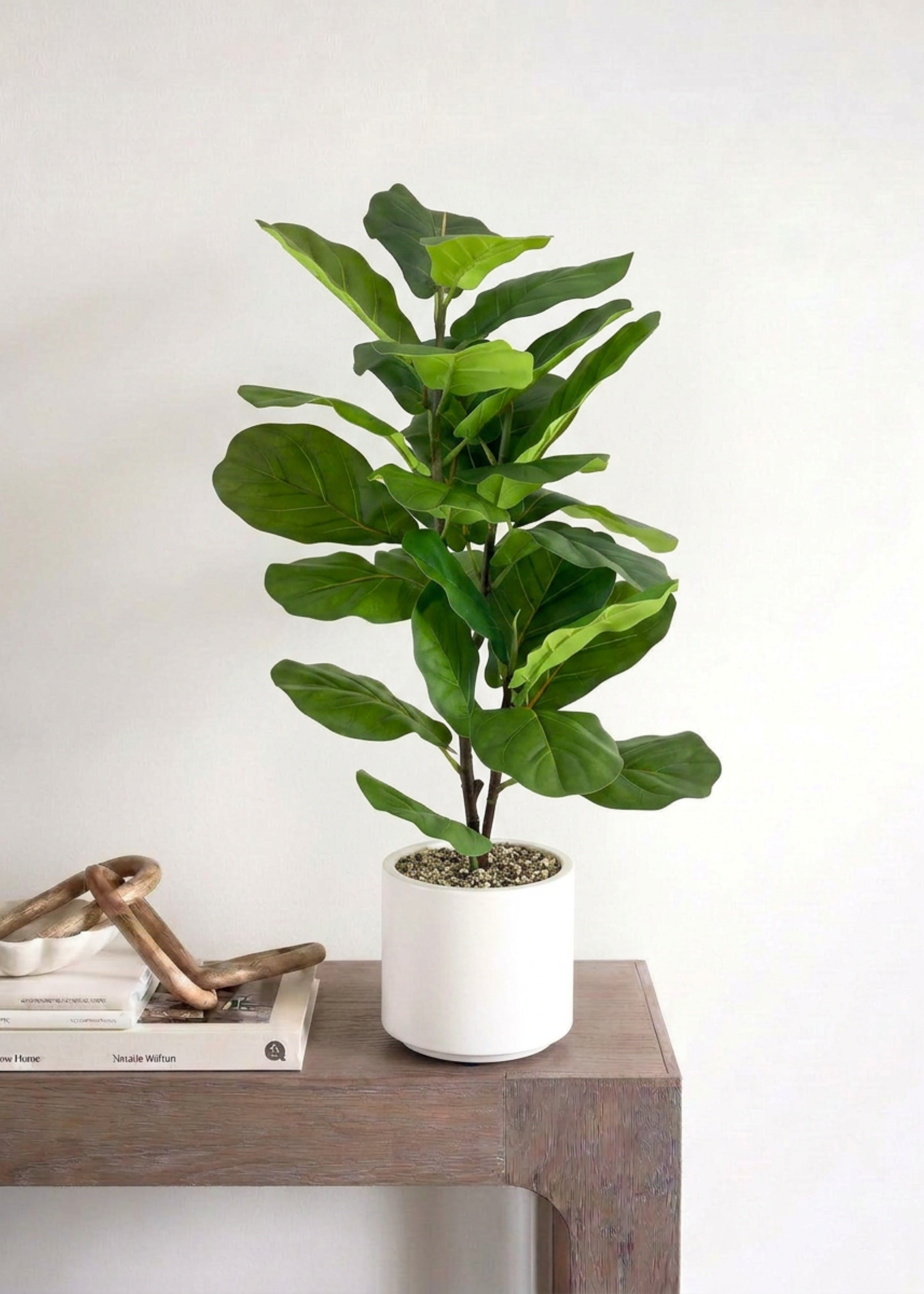Artfiicial Fiddle Leaf Plant - 2.4 Feet