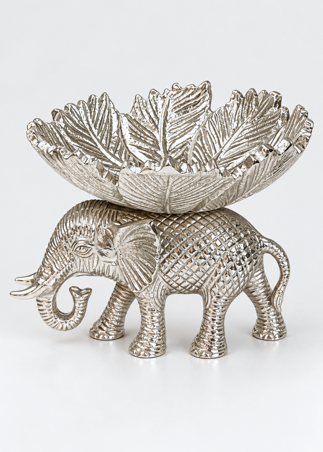 Heritage Elephant Silver Urli