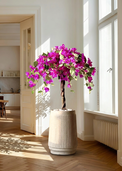 Artificial Purple Bougainvillea Plant - 3 Feet