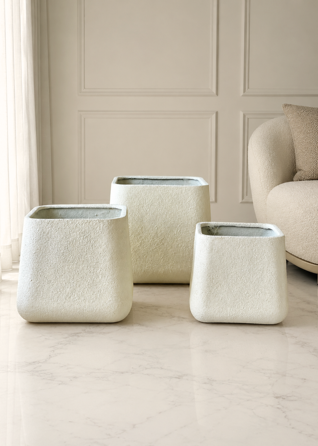 Arden Planters - Ivory