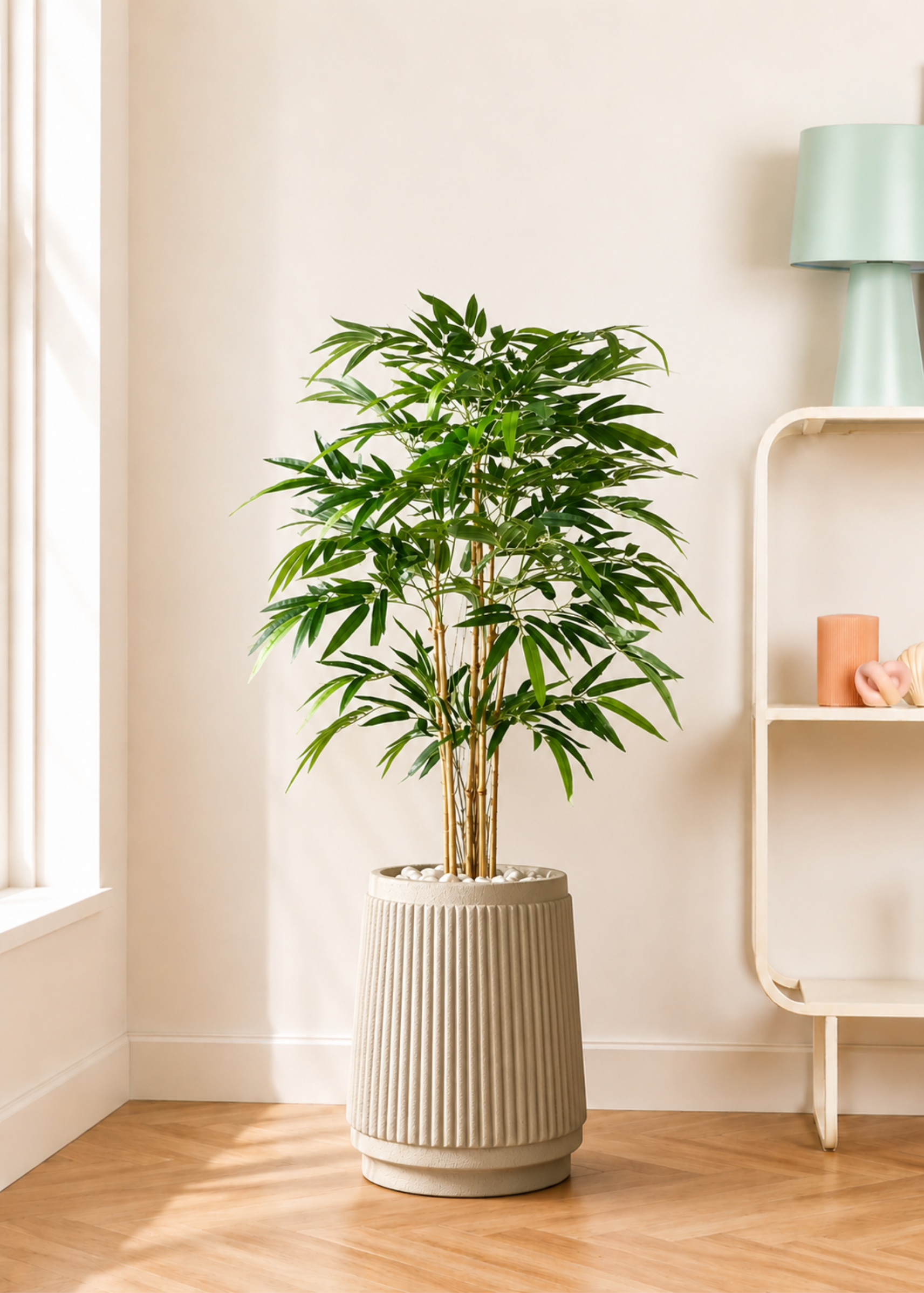 Artificial Statement Bamboo Plant - 4 Feet