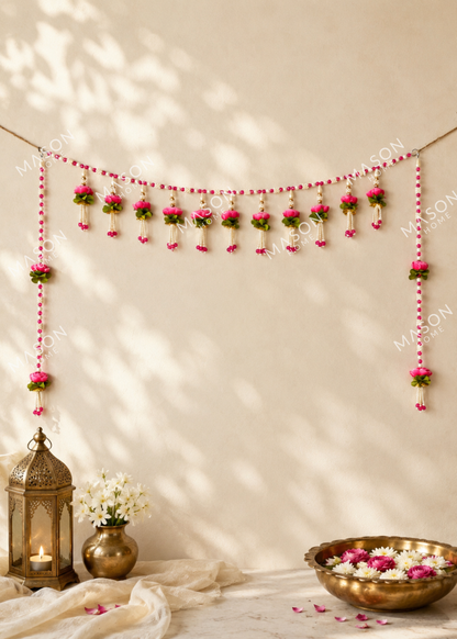 Festive Pink Utsav Toran