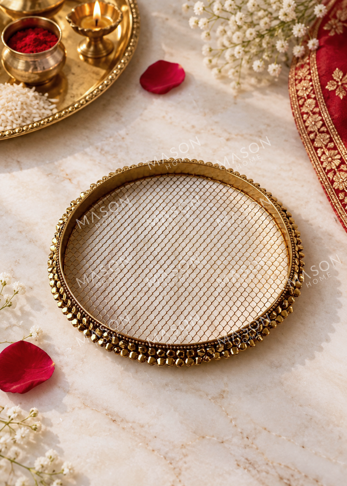 Festive Jhanki Pooja Thali