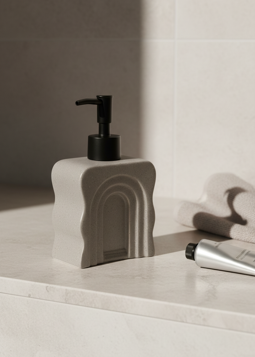 Arch Stone Dispenser - Grey