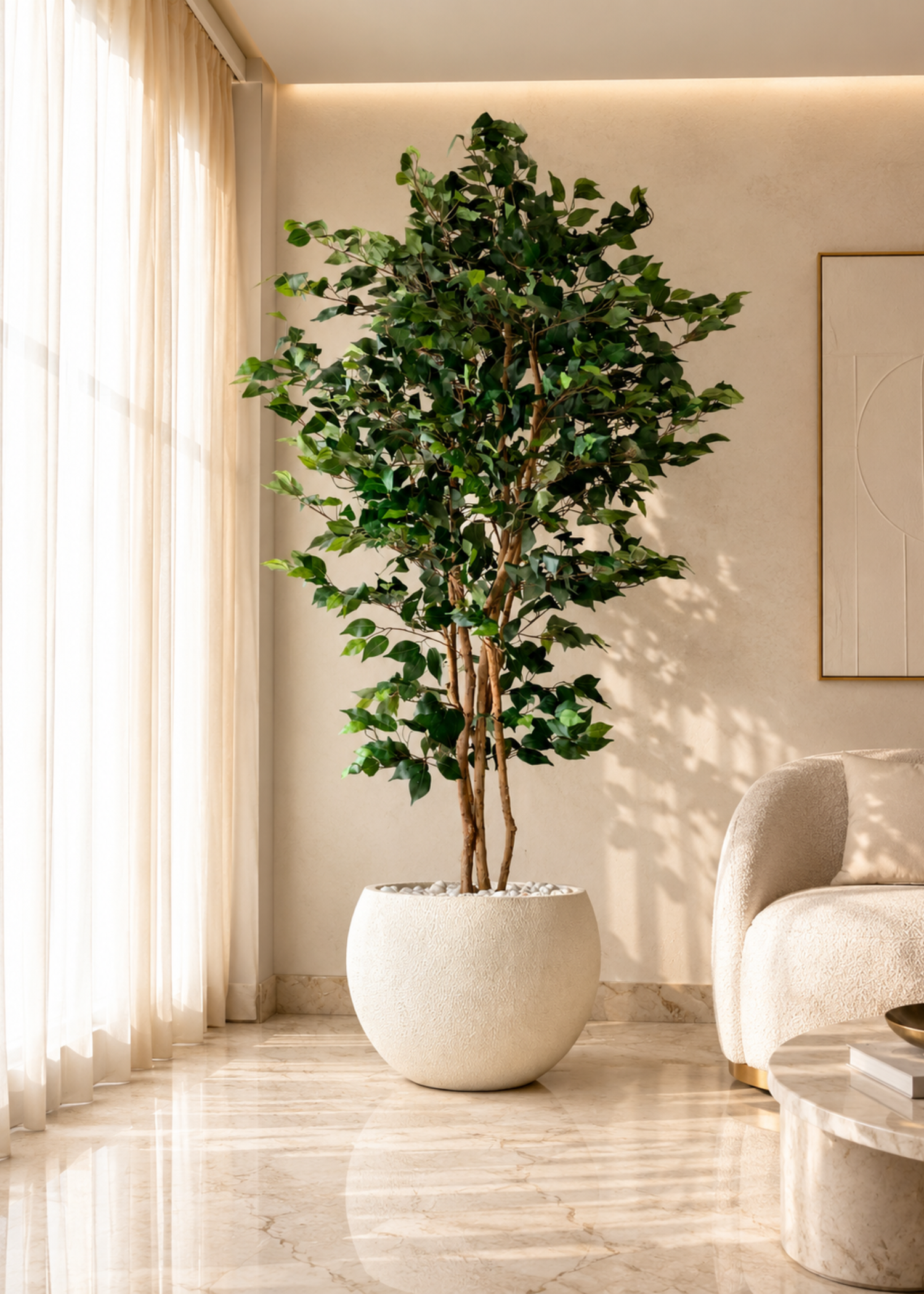 Artificial Paradise Ficus  Plant - 7 Feet