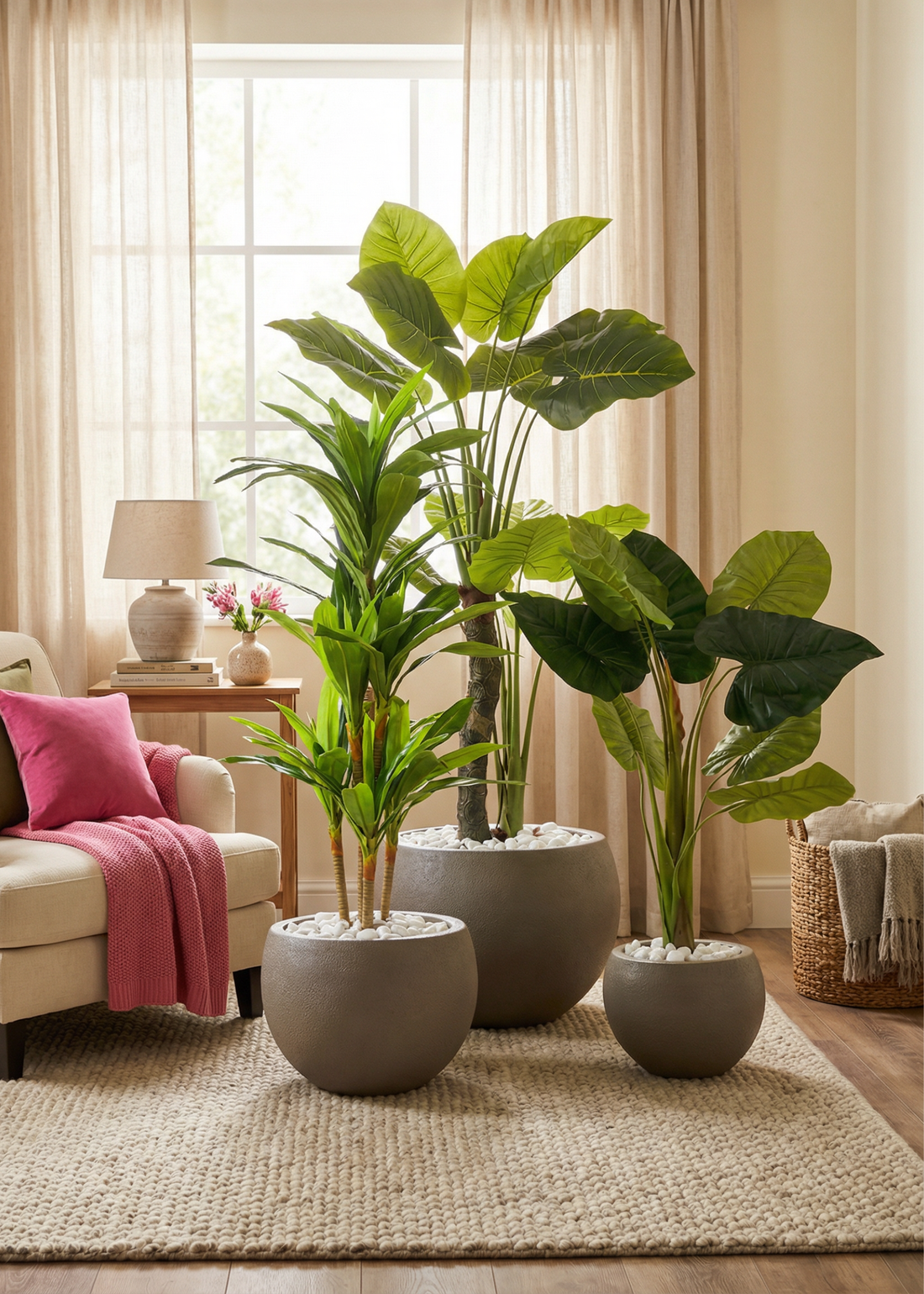 Lithos Planters - Mud Brown