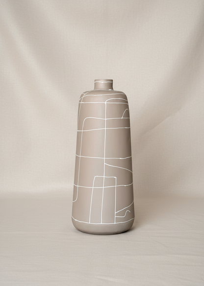 Dune Terra Vase - Beige (Large)