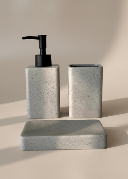 Slate Bathroom Set - Grey