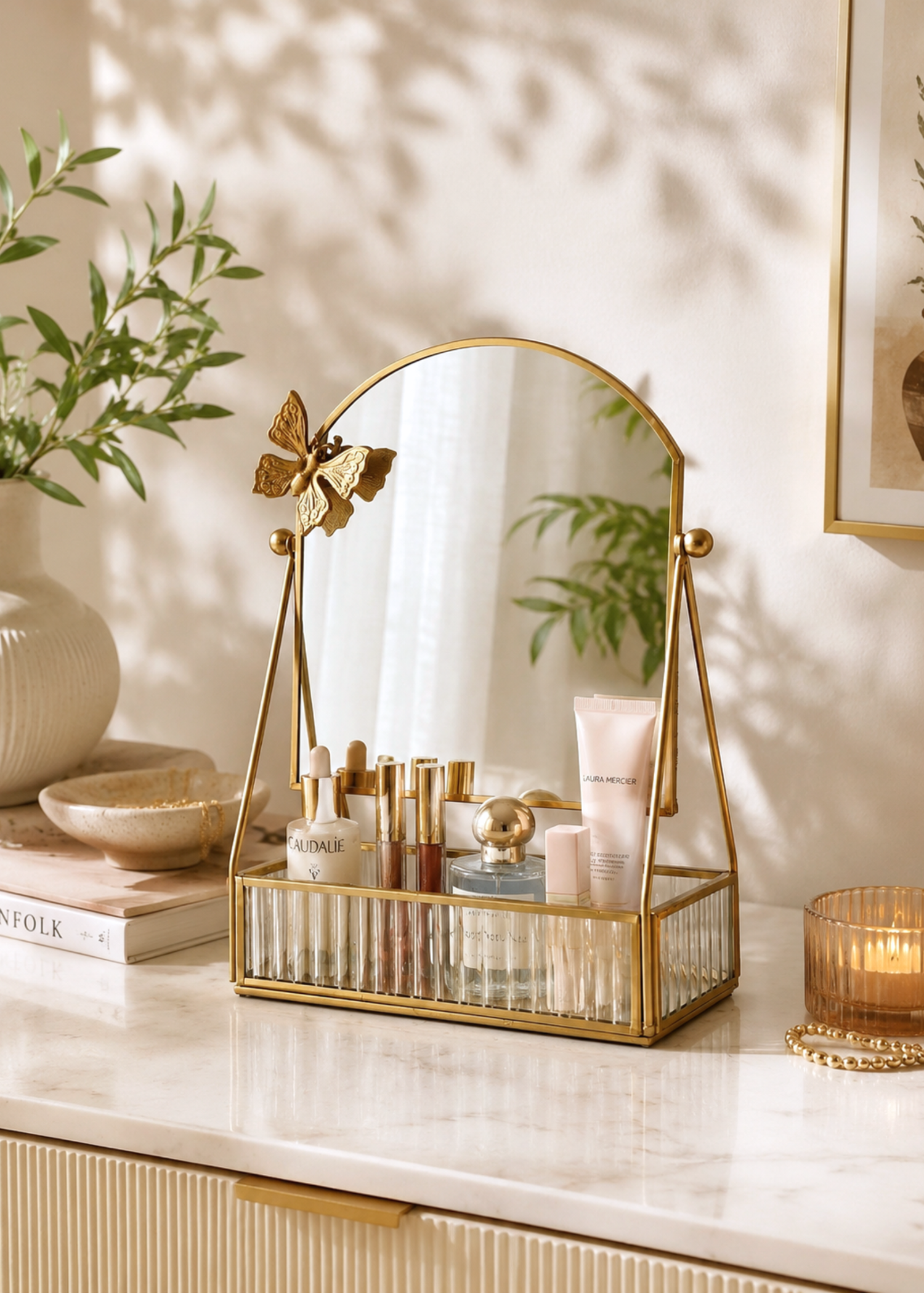 Milan Butterfly Vanity Organizer