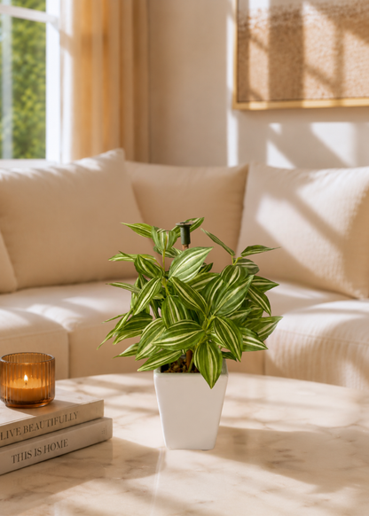 Artificial Variegated Wandering Plant