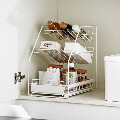 Under Sink Storage - White