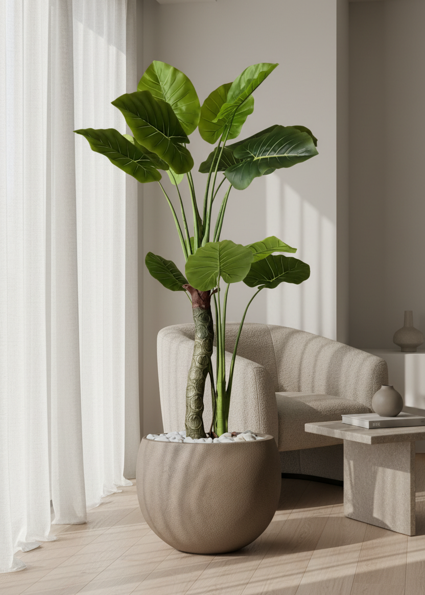 Lithos Planters - Mud Brown