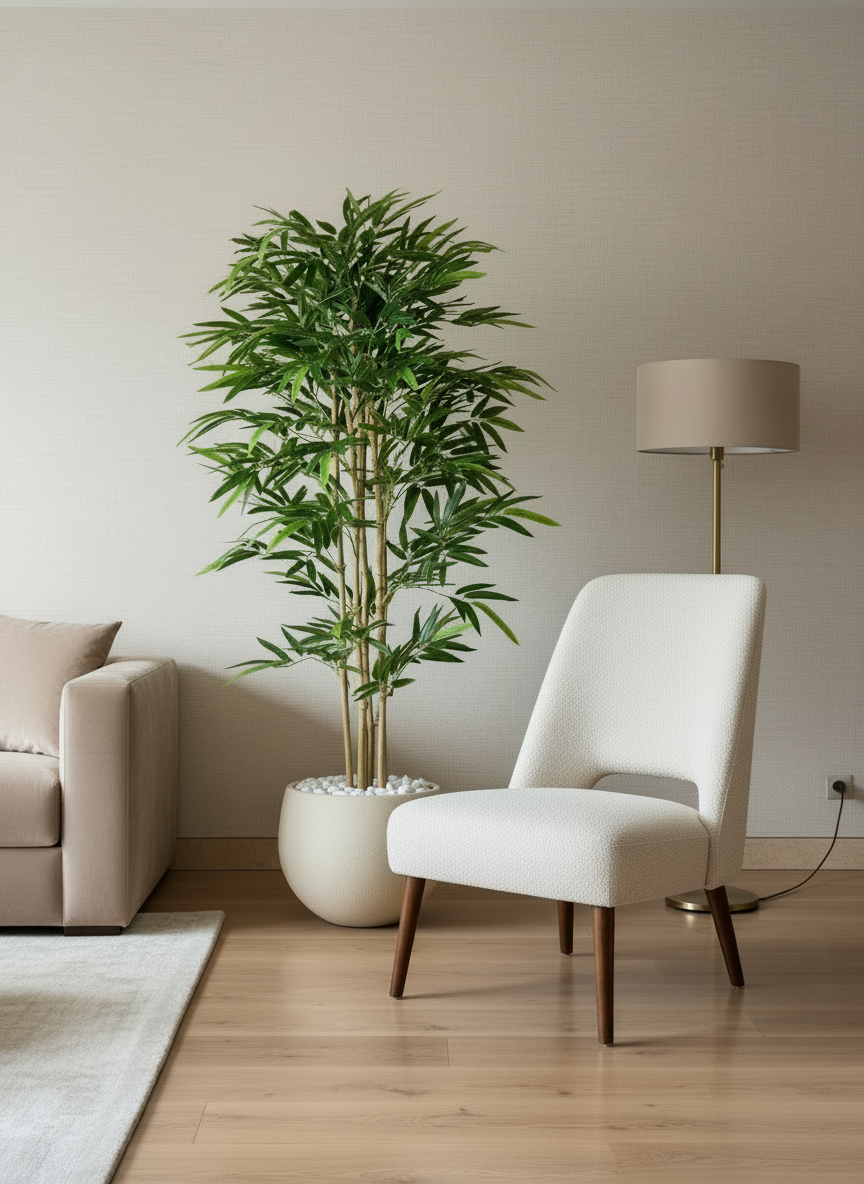 Artificial Bamboo Bliss Plant - 6 Feet