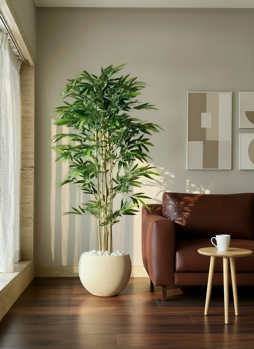 Artificial Bamboo Bliss Plant - 6 Feet