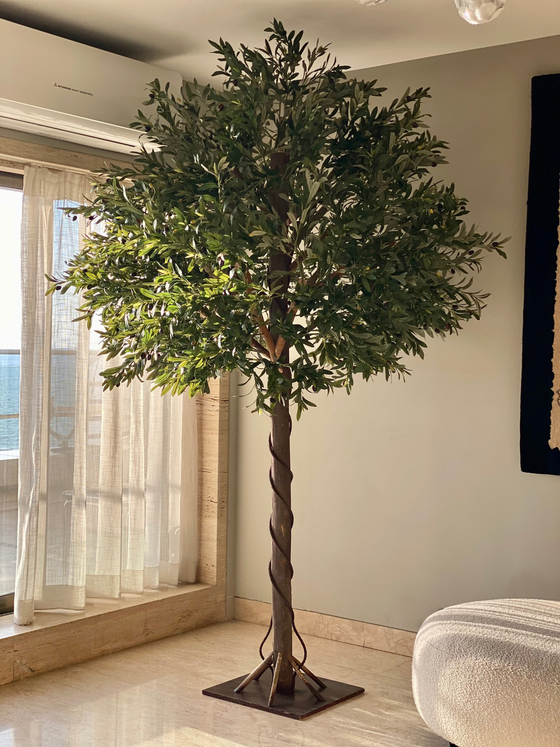Artificial Olive Plant - 8.5 Feet
