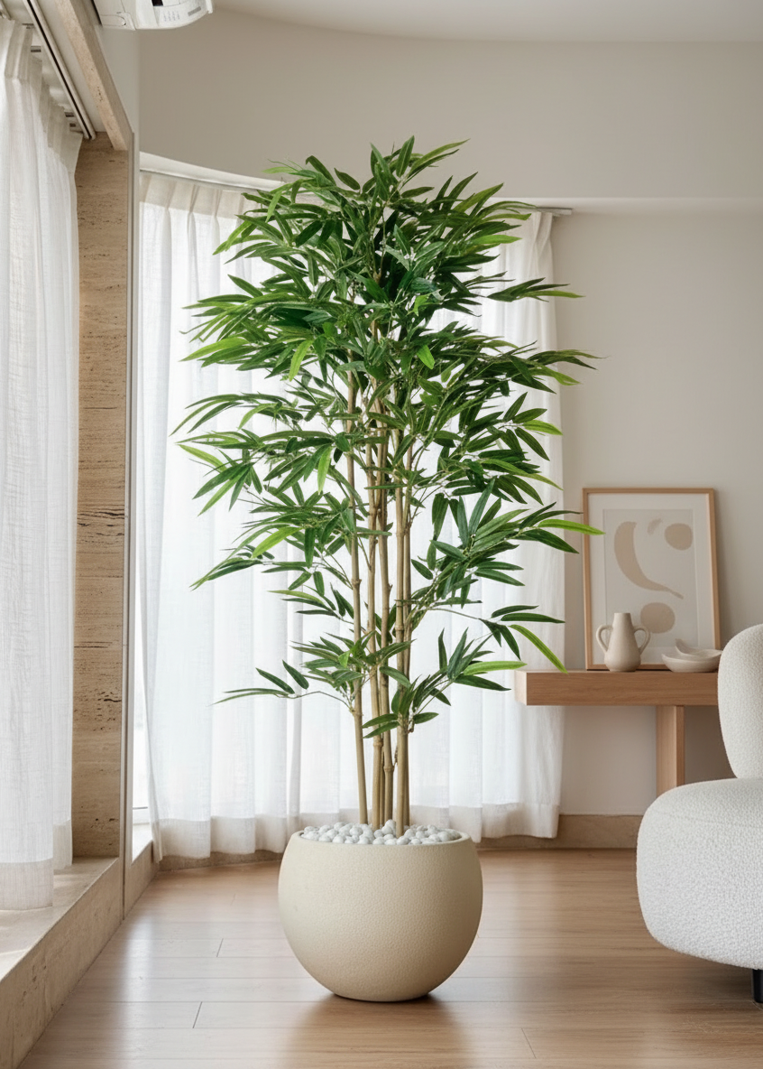 Artificial Bamboo Bliss Plant - 6 Feet
